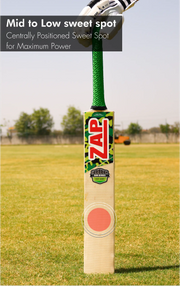 ZAP Gun Colt Army English Willow Cricket Bat