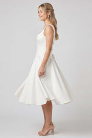 MIRABELLE Corset Sundress - Ivory