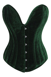 Emerald Velvet Hiroko Overbust Corset