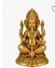 Brass Lord Ganesha Idol